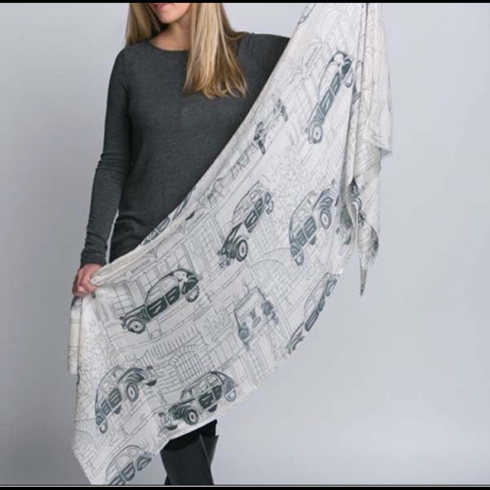 Mona B Vintage Car Scarf